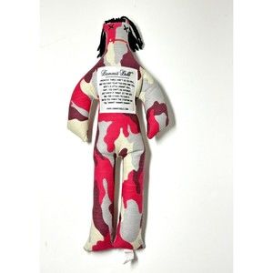 Dammit Doll Stress Reliever 12” Plush Pink Camouflage Voodoo Doll Toy Gift